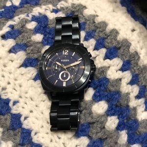 Fossil Navy Blue BQ2319